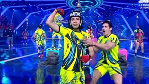  Valentino Palacios regresó al set de 'Esto es guerra'. Video: América TV