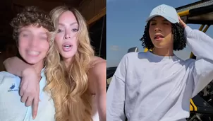 Valentino sorprende al llamar “suegra” a Sheyla y ella responde/ Video: TikTok:@Sheyla Rojas oficial 1.Fotos: IG:@valentinopalaciosss/ _sheyoficial