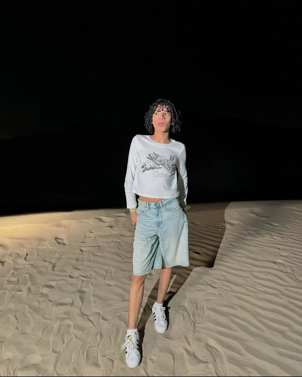 Valentino comenta video de Sheyla Rojas y la modelo le responde con meme/ IG: valentinopalaciosss Valentino comenta video de Sheyla Rojas y la modelo le responde con meme/ IG: valentinopalaciosss