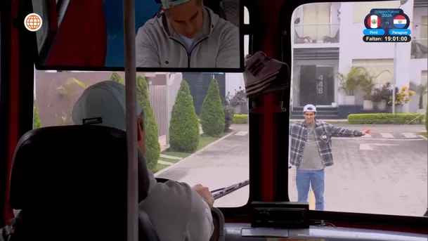 Valentino suplicó a Tito que no lo matara tras estar a punto de atropellarlo. Fuente: AméricaTV