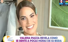 Valeria Piazza: Así se alista para su esperada boda con Pierre Cateriano - Noticias de valeria-piazza