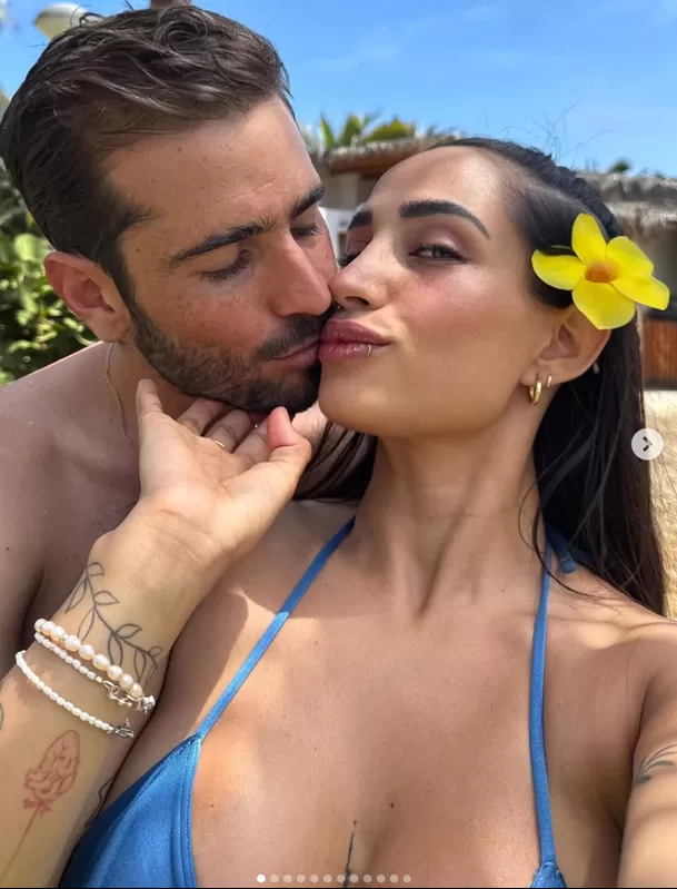 Valery Revello describió a Tomás Tudela como el hombre que la protege, la ama y la cuida. Foto: Instagram