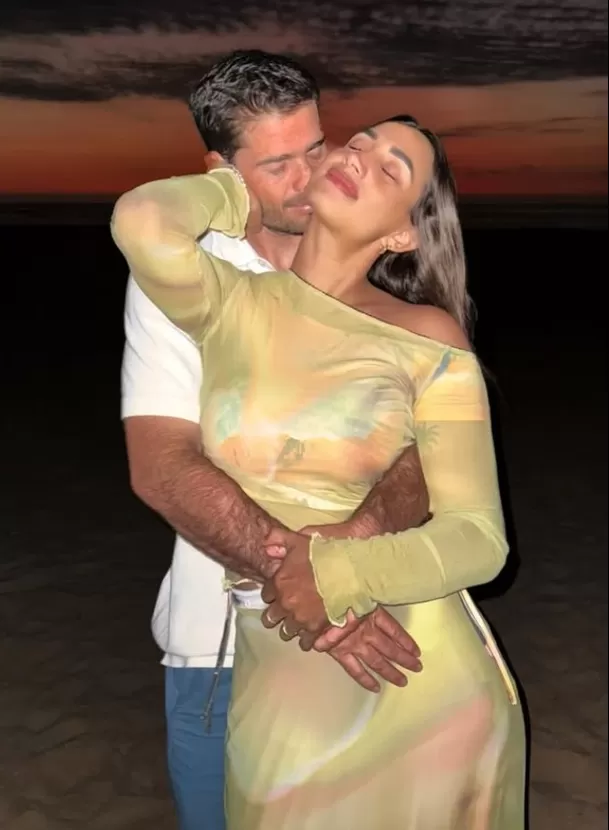 Valery Revello describió a Tomás Tudela como el hombre que la protege, la ama y la cuida. Foto: Instagram