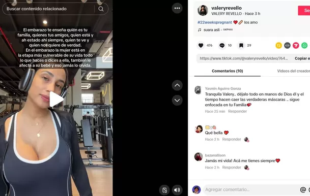 Valery Revello sacudió TikTok con letales mensajes sobre la lealtad y las mentiras. Video:@valeryrevello