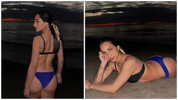 Valery Revello compartió sensuales fotografías en Máncora. Fuente: Instagram.