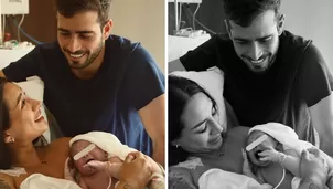 Valery Revello y su novio Tomás se conviertieron en padres. Foto: Instagram/@valeryrevello