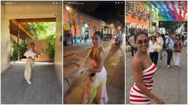 Adam Daudier luce orgulloso a Vania Bludau en sus redes sociales  / IG: adamdaudier