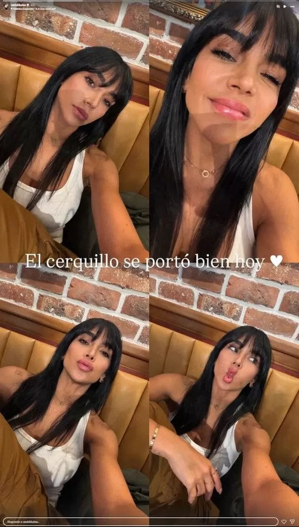 Vania Bludau sorprendió con cambio de look parece recibir el 2026 / Instagram