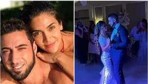 El abogado contrajo nupcias con su pareja Kristell 