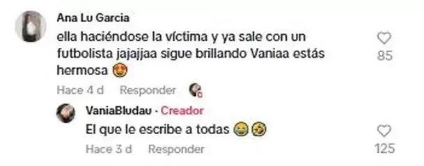 Vania Bludau opinó sobre salidas de Onelia Molina y Anderson Santamaría. Fuente: TikTok