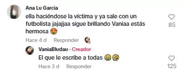 Vania Bludau opinó sobre salidas de Onelia Molina y Anderson Santamaría. Fuente: TikTok
