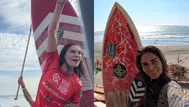 Vania Torres logró bicampeonato panamericano de surf
