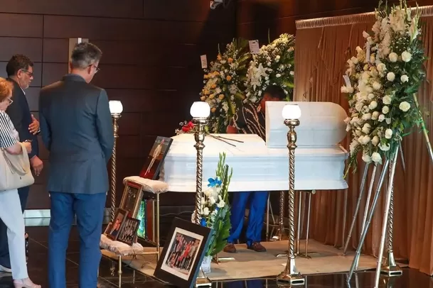 Manolo Rojas es velado en el Gran Teatro Nacional en San Borja / ANDINA