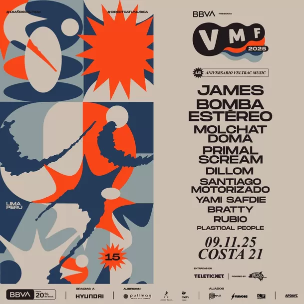 En esta nueva edición, el público podrá disfrutar de una variedad de géneros que van desde la electrónica hasta la cumbia psicodélica. Foto: Veltrac 