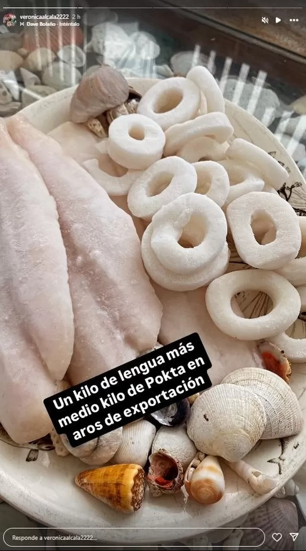 Publicación de Verónica Alcalá en redes sociales. Fuente: Instagram