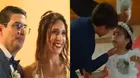 Verónica Linares: Sus hijos Fabio y Antonia emocionaron a todos los invitados en su matrimonio con Alfredo Rivero 