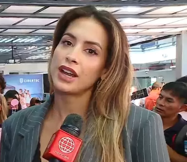 Milett declaró a las cámaras de 'América Espectáculos' que prefiere tomarse las cosas con calma / Foto: América Espectáculos Milett declaró a las cámaras de 'América Espectáculos' que prefiere tomarse las cosas con calma / Foto: América Espectáculos