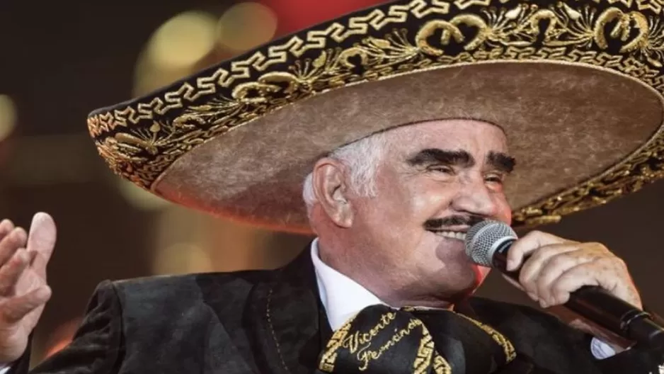  Vicente Fernández padece el síndrome de Guillain-Barré