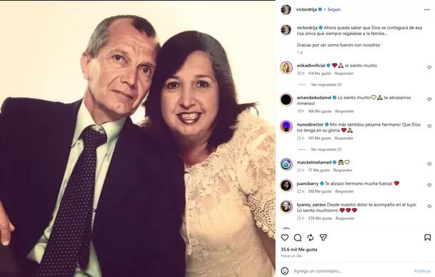 El protagonista de Somos tú y yo vivió días de angustia tras solicitar ayuda para ubicar a Bachir Khawam y Andreína Khawam, quienes permanecían desaparecidos luego del devastador terremoto en Venezuela. Días después confirmó su fallecimiento con un emotivo mensaje Video: Instagram @victordrija El protagonista de Somos tú y yo vivió días de angustia tras solicitar ayuda para ubicar a Bachir Khawam y Andreína Khawam, quienes permanecían desaparecidos luego del devastador terremoto en Venezuela. Días después confirmó su fallecimiento con un emotivo mensaje Video: Instagram @victordrija