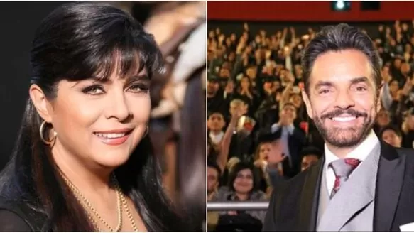 Victoria Ruffo y Eugenio Derbez 