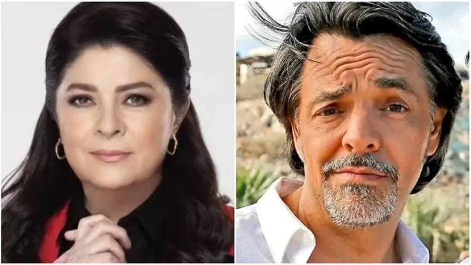 Victoria Ruffo negó que Eugenio Derbez le haya dado el pésame por la muerte de su madre. Fuente: AFP