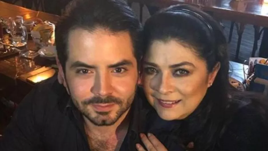 Victoria Ruffo se mostró contenta al dar a conocer la noticia. Foto: El Universal 