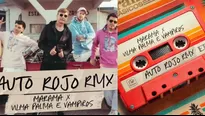 Marama y Vilma Pamla e Vampiros lanzaron el remix del clásico tema 'Auto Rojo'/Fotos: Difusión