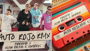 Marama y Vilma Pamla e Vampiros lanzaron el remix del clásico tema 'Auto Rojo'/Fotos: Difusión