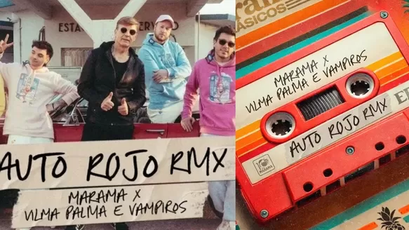 Marama y Vilma Pamla e Vampiros lanzaron el remix del clásico tema 'Auto Rojo'/Fotos: Difusión