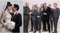 Con Vin Diesel y David Beckham: Así fue la lujosa boda de Marc Anthony y Nadia Ferreira