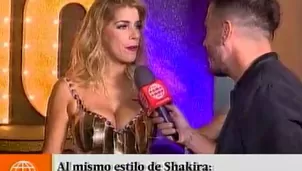 Viviana Rivasplata deslumbró al ritmo de Shakira en ‘El Gran Show’