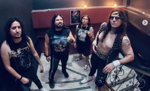 La pelea ocurrió frente al público durante el Resurrection of Metal Fest y dejó a un stage manager con fractura de tabique. Video: Instagram @therev.tributo.a7x
