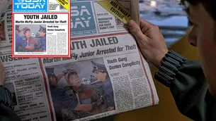  El diario USA Today cambió su portada como parte del Back to the Future Day