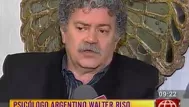 Walter Riso dio detalles de sus conferencias en Lima