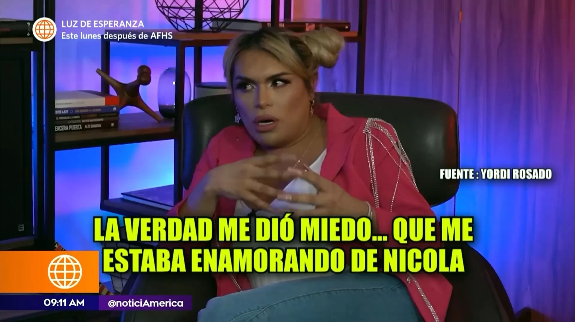 Wendy Guevara reveló que se estaba enamorando de Nicola Porcella / Yordi Rosado / Youtube