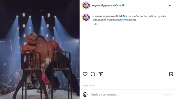 Mensaje de Wendy Guevara en Instagram/Foto: Instagram Mensaje de Wendy Guevara en Instagram/Foto: Instagram