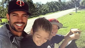 El también modelo se dejó ver en un inolvidable momento junto a su hja. Foto y video: Ig. William Levy