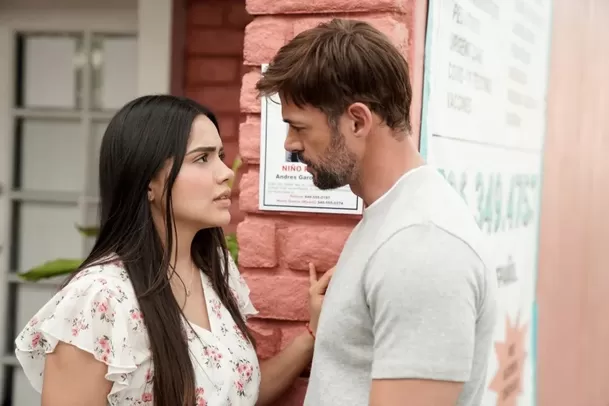 William Levy y Samadhi Zendejas. Fuente: Vuelve a Mí