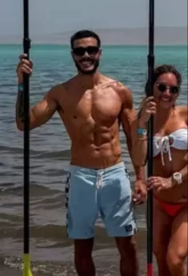 Mario Irivarren y Ximena Hoyos en Paracas. Foto: Instagram