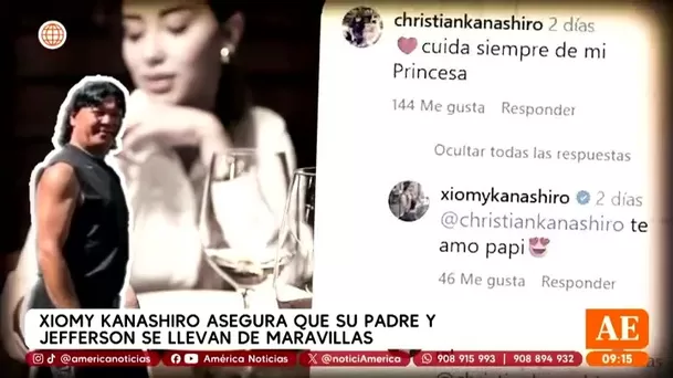 Padre de Xiomy Kanashiro le deja un mensaje a Jefferson Farfán / Captura Padre de Xiomy Kanashiro le deja un mensaje a Jefferson Farfán / Captura