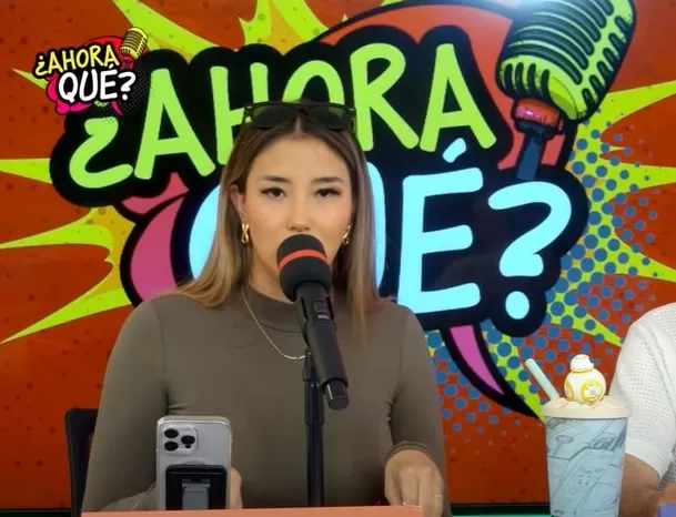 Xiomy Kanashiro se defendió de críticas tras préstamo de Jefferson Farfán. Fuente: Podcast '¿Ahora qué?' Xiomy Kanashiro se defendió de críticas tras préstamo de Jefferson Farfán. Fuente: Podcast '¿Ahora qué?'