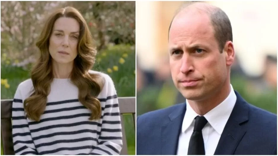 Revelan la razón por la que Kate Middleton apareció sola en video donde revela cáncer. Fuente: AFP