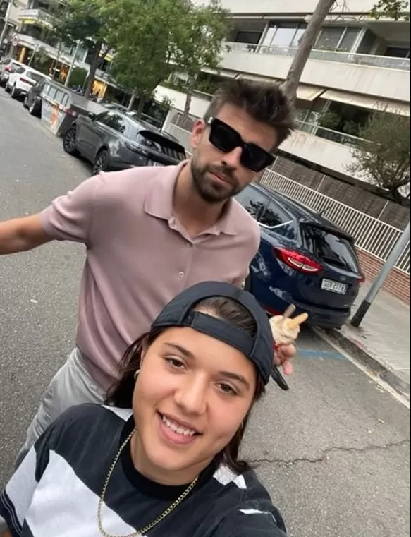 ¿Ya los quieren? Gerard Piqué y Clara Chía sorprendieron con su reacción con un grupo de personas 