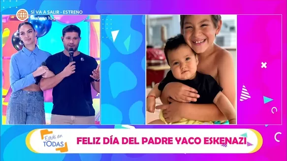 Yaco Eskenazi dedicó emotivo mensaje a su papá por el Día del padre 