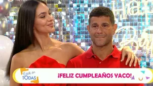 Yaco Eskenazi lloró por sorpresa de cumpleaños / Estás en Todas