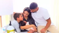 Una nueva etapa como padres viven Yaco Eskenazi y Natalie Vértiz. Foto: EET