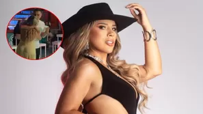  Yahaira Plasencia en besos y bailes con Luis Fernando por su cumpleaños / IG: @paulatentación