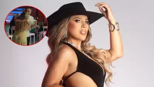  Yahaira Plasencia en besos y bailes con Luis Fernando por su cumpleaños / IG: @paulatentación