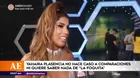 Yahaira Plasencia dice que no sabe nada de Jefferson Farfán y que no vuelve a hablar de él 