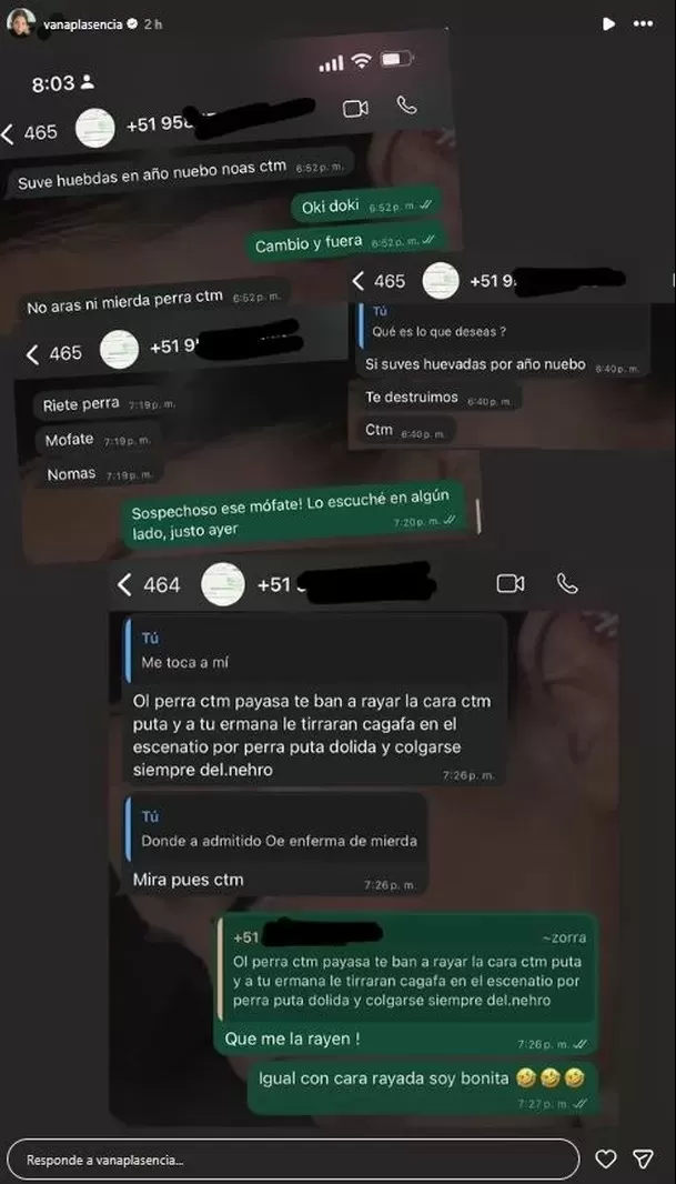 Amenazan con atacar a Yahaira Plasencia en el escenario y a su hermana tras polémica con Maryto / Instagram